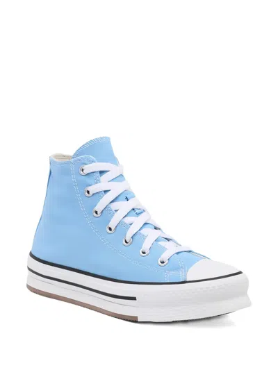 Converse Kids' Chuck Taylor All Star Lift Platform Sneakers In Blue