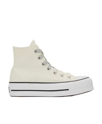 Converse Chuck Taylor All Star Lift Platform Sole Casual Trainers In White