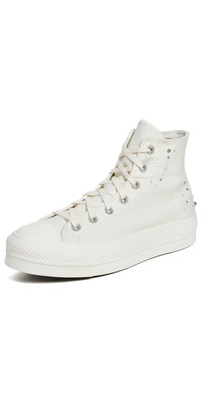 Converse Chuck Taylor All Star Lift Sneakers Egret/egret/black