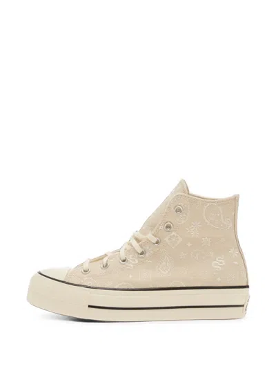 Converse Chuck Taylor All Star Lift Sneakers In Neutral