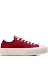 Converse Chuck Taylor All Star Lift Sneakers In Red