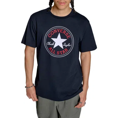 Converse Chuck Taylor All Star Logo T-shirt In Blue