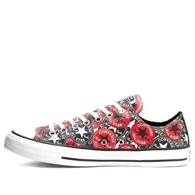Converse Chuck Taylor All Star Low 'allover Mix Logo Play' In Multi