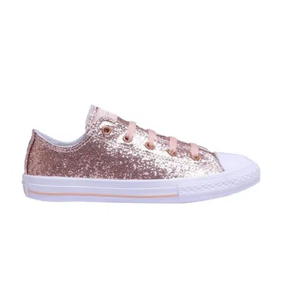 Pre-owned Converse Chuck Taylor All Star Low Gs 'dusk Pink Glitter' | Kid's Size 4