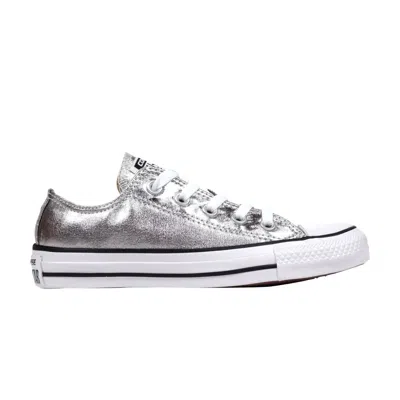 Pre-owned Converse Chuck Taylor All Star Low 'gunmetal' In Silver