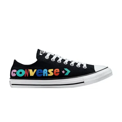 Pre-owned Converse Chuck Taylor All Star Low 'happy Faces' In Black