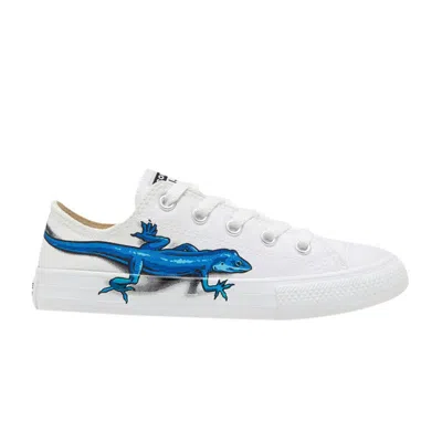 Pre-owned Converse Chuck Taylor All Star Low J 'leapin' Lizards' | White | Kid's Size 4