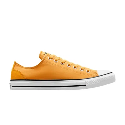 Pre-owned Converse Chuck Taylor All Star Low 'polyester & Suede - Sunflower Gold' | Yellow | Men's Size 16