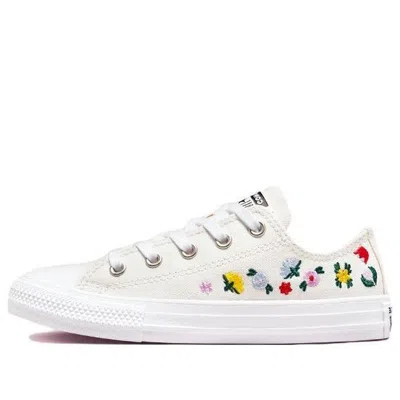 Converse Chuck Taylor All Star Low Ps 'floral Embroidery'