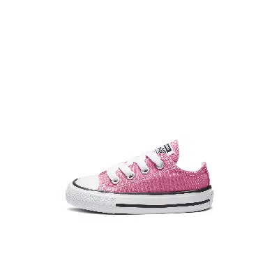 Converse Babies' Chuck Taylor All Star Low Top Infant/toddler Shoes In Pink
