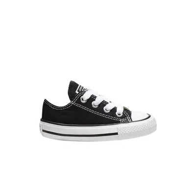 Pre-owned Converse Chuck Taylor All Star Low Top Td 'black' | Infant Size 7