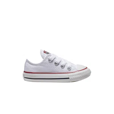 Pre-owned Converse Chuck Taylor All Star Low Top Td 'white' | Infant Size 3