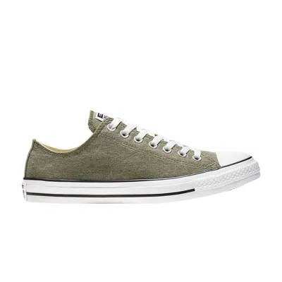 Pre-owned Converse Chuck Taylor All Star Low 'washed Ashore' In Green