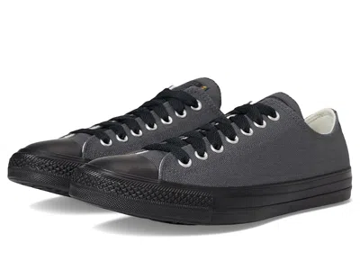 Converse Chuck Taylor All Star Low-top Sneaker Classic Shoes Dark Matter/black/sunflower Gold : In Gray