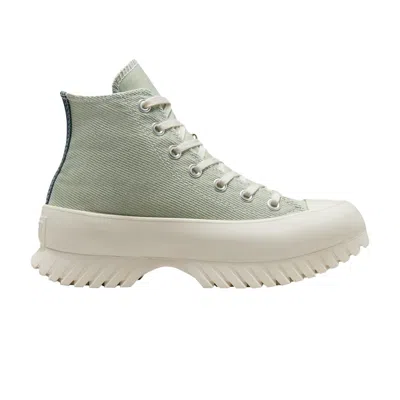 Pre-owned Converse Chuck Taylor All Star Lugged 2.0 High 'summit Sage' In Green