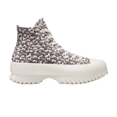 Pre-owned Converse Chuck Taylor All Star Lugged 2.0 Jacquard High 'sand Dune' In Brown