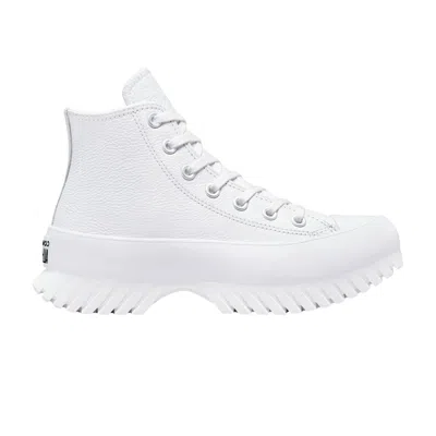 Pre-owned Converse Chuck Taylor All Star Lugged 2.0 Leather High 'white Black'