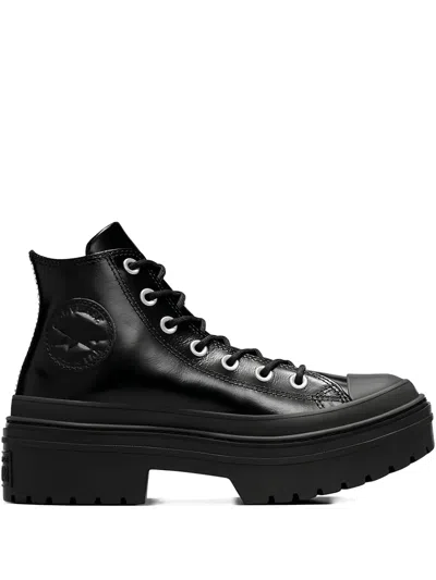 Converse Chuck Taylor All Star Lugged Heel Hi "black" Sneakers
