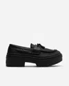 Converse Women S Chuck Taylor All Star Lugged Heel Platform Loafers In Black