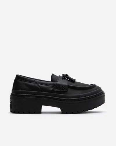 CONVERSE CHUCK TAYLOR ALL STAR LUGGED HEEL LOAFER | BLACK | SIZE:
