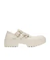 Converse Chuck Taylor All Star Lugged Heel Mary Jane Platform In White