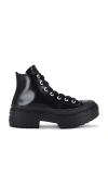 Converse Chuck Taylor All Star Lugged Heel Sneaker In Black & Total Eclipse