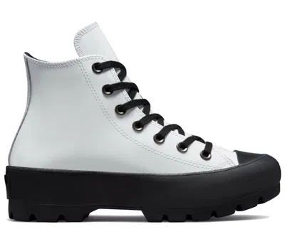 Pre-owned Converse Chuck Taylor All Star Lugged Hi (women's) Sneakers In White/black