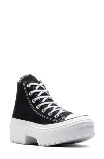Converse Chuck Taylor® All Star® Lugged High Top Sneaker In Black/white/egret