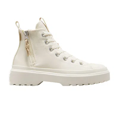 Pre-owned Converse Chuck Taylor All Star Lugged Lift Platform Easyon High Gs 'egret Nutty Granola' | Cream | K In White