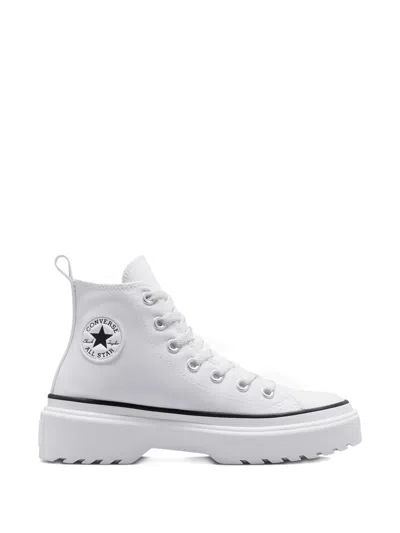 Converse Kids' Chuck Taylor All Star Lugged Lift Platform Sneakers In White