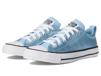 Converse Chuck Taylor All Star Madison Glitter Easy On (infant/toddler) Kid's Shoes Blue It/white/black : 4 T