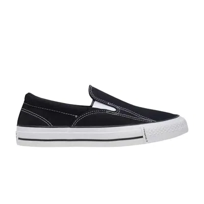 Pre-owned Converse Chuck Taylor All Star Malden Slip-on 'black White' | Men's Size 8