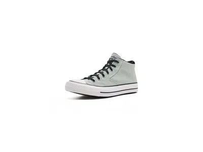 Converse Chuck Taylor All Star Malden Street Mid Top Sneakers Lace-up Boots Pavemint/black/white: Men's 10 -  In Green