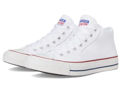 Converse Chuck Taylor All Star Malden Street Mid Top Sneakers Lace-up Boots White/red/blue :