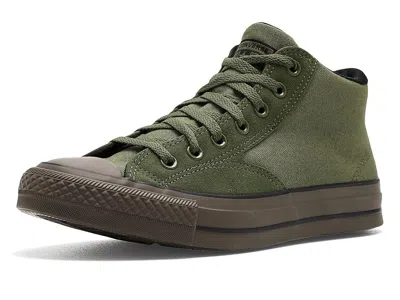 Converse Chuck Taylor All Star Malden Street Suede Mid Top Sneakers Sandals Utility/black/brown: Men's 10 - W In Green