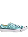 Converse Chuck Taylor All Star Metallic Ox Sneakers In Blue