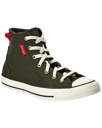 Converse Kids' Chuck Taylor All Star Mfg Canvas High-top Sneaker In Green
