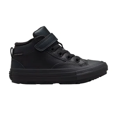 Pre-owned Converse Chuck Taylor All Star Mid Boot Ps 'malden Street - Triple Black' | Kid's Size 10.5
