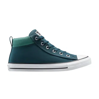 Pre-owned Converse Chuck Taylor All Star Mid 'street Utility - Deep Sleep' | Teal | Men's Size 8 In Blue