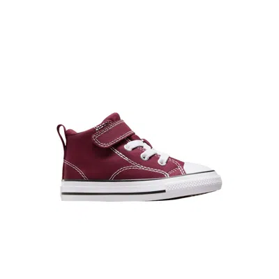 Pre-owned Converse Chuck Taylor All Star Mid Td 'malden Street - Deep Bordeaux' | Red | Infant Size 5