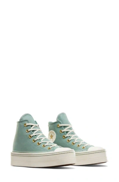 Converse Chuck Taylor® All Star® Modern High Top Trainer In Herby/ Egret/ Egret