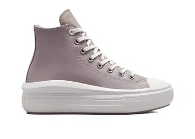Pre-owned Converse Chuck Taylor All Star Move Hi Future Utility (women's) Sneakers In Vapor Mauve/white In Multi