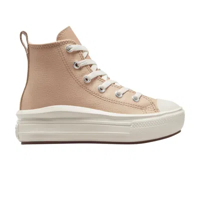 Pre-owned Converse Chuck Taylor All Star Move High Ps 'warm Quarry' | Tan | Kid's Size 13 In Brown