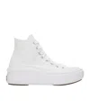 Converse Chuck Taylor All Star Move High-top Casual Trainers In White