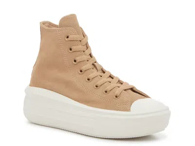 Converse Chuck Taylor All Star Move Hightop Sneaker In Brown