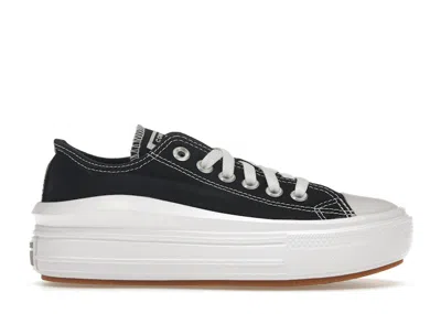 Pre-owned Converse Chuck Taylor All Star Move Ox (women's) Sneakers In Black/white/gum