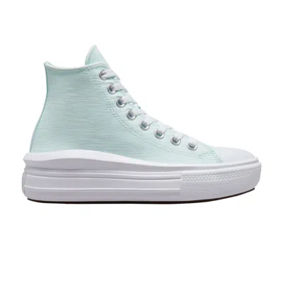 Pre-owned Converse Chuck Taylor All Star Move Platform High Gs 'cloud Patch' | Blue | Kid's Size 6