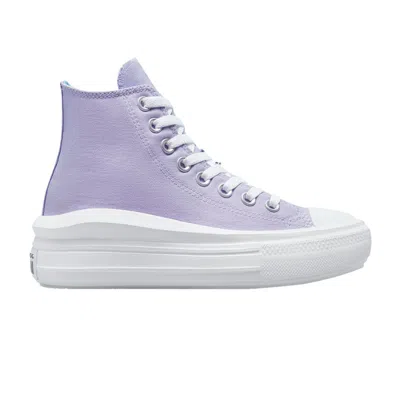 Pre-owned Converse Chuck Taylor All Star Move Platform High Gs 'gel Patch' | Purple | Kid's Size 3.5
