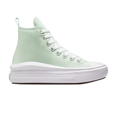 Pre-owned Converse Chuck Taylor All Star Move Platform High Gs 'sticky Aloe' | Blue | Kid's Size 5.5