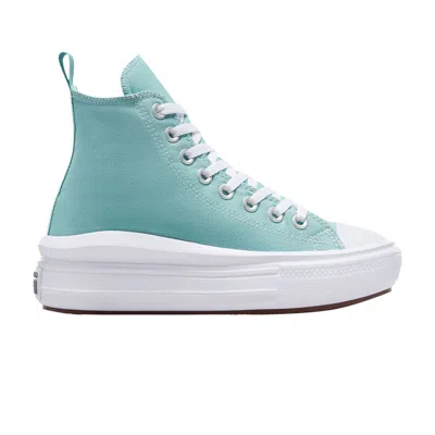 Pre-owned Converse Chuck Taylor All Star Move Platform High Gs 'vernal Pool' | Blue | Kid's Size 6.5